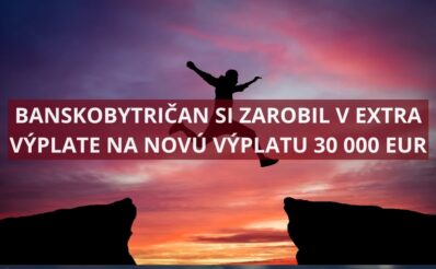 Hráč z Banskobystrického kraja vyhral 30 000 eur v Extra výplate