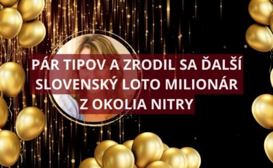 Hráč z Nitrianskeho kraja vyhral jackpot Lota