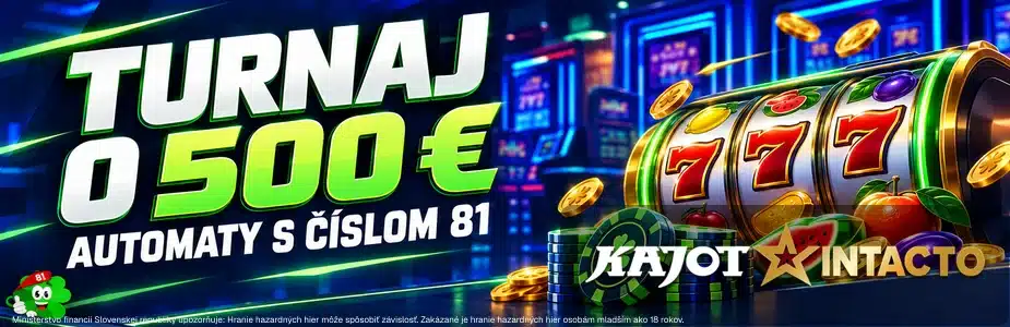 Turnaj o 500 € o KajotIntacto