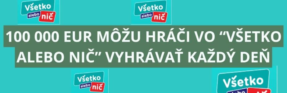 Nová lotéria láka každý deň 100-tisícovou výhrou