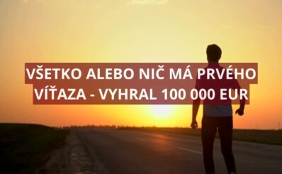 Prvého výhercu 100-tisícovej výhry v novej lotérii už poznáme