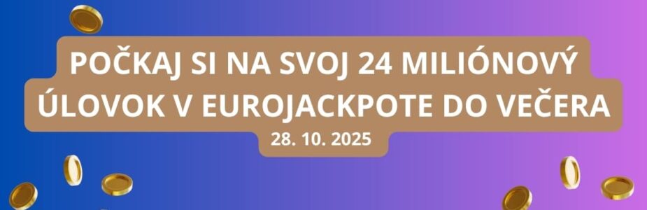 V Eurojackpote hráme v utorok o 24 miliónov eur V Eurojackpote hráme v utorok o 24 miliónov eur