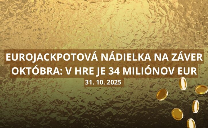 V lotérii Eurojackpot sa ti ponúka posledný októbrový jackpot