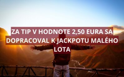 Za pár centov sa Nitrančanovi podarilo vyhrať jackpot malého Lota