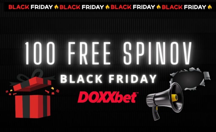 100 free spinov v Doxxbet kasíne