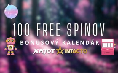 100 free spinov v KajotIntacto kasíne