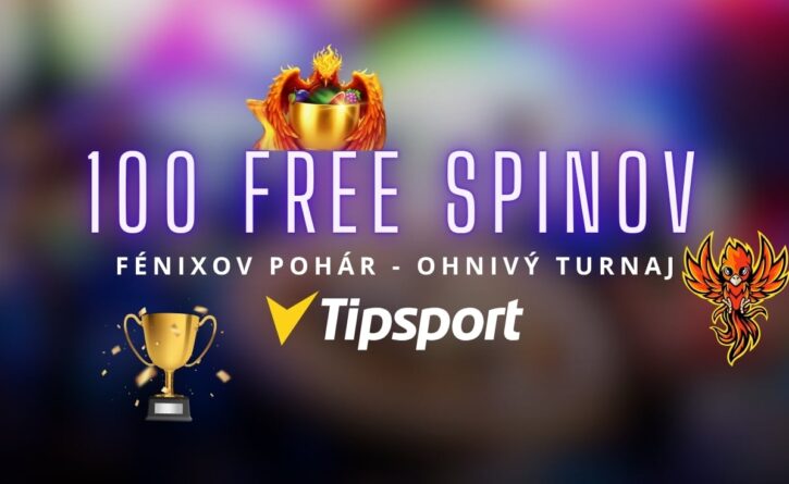 100 free spinov v Tipsporte kasíne