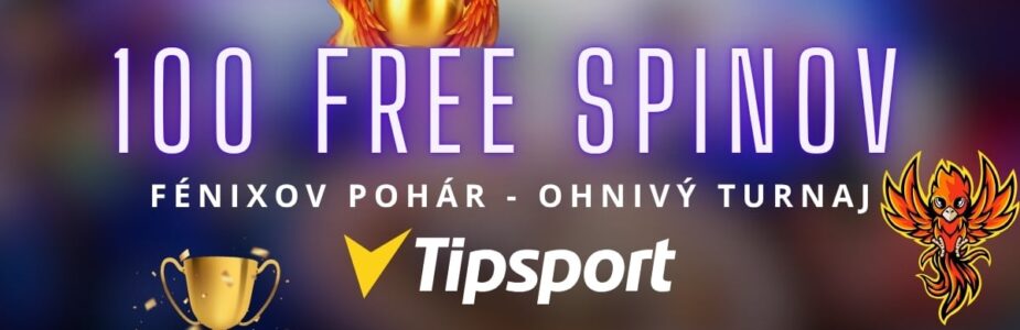 100 free spinov v Tipsporte kasíne