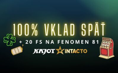 100% vklad späť v KajotIntacto kasíne