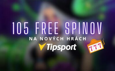 105 free spinov v Tipsporte kasíne