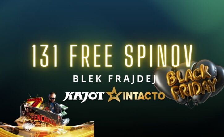 131 free spinov v KajotIntacto kasíne