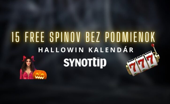 15 free spinov bez podmienok v Synottip kasíne