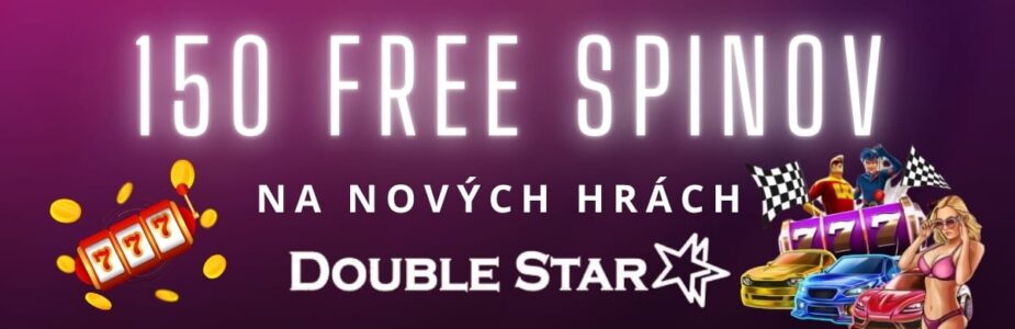 150 free spinov v DoubleStar kasíne