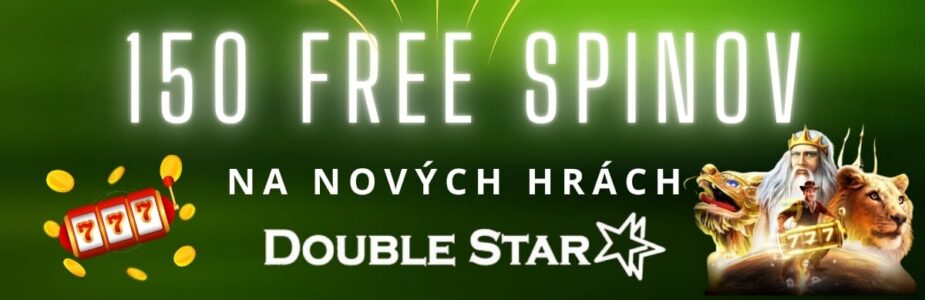 150 free spinov v DoubleStar kasíne