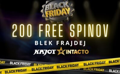 200 free spinov v KajotIntacto kasíne