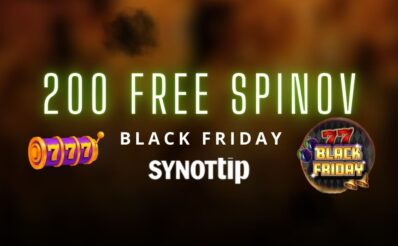 200 free spinov v Synottip kasíne
