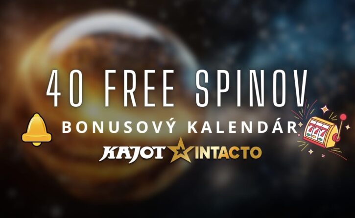 40 free spinov v KajotIntacto