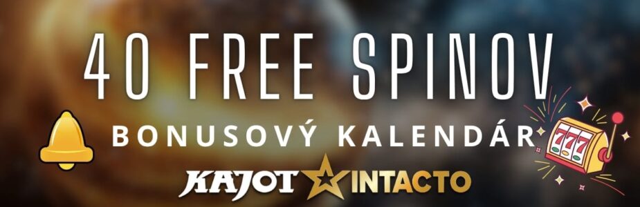 40 free spinov v KajotIntacto