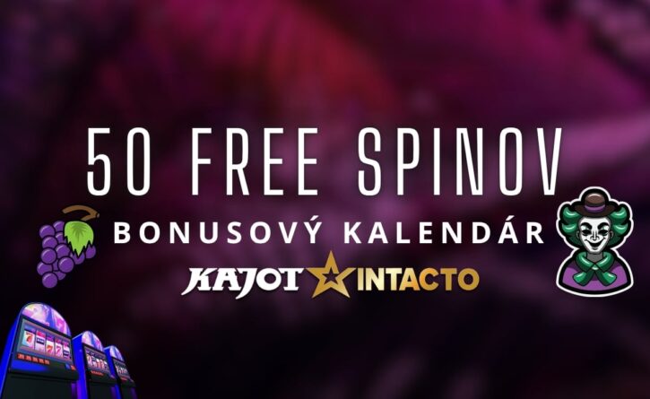 50 free spinov v KajotIntacto kasíne