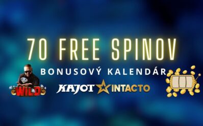 70 free spinov v KajotIntacto kasíne