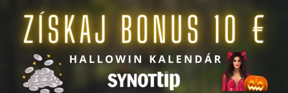 Bonus 10 € v Synottip kasíne