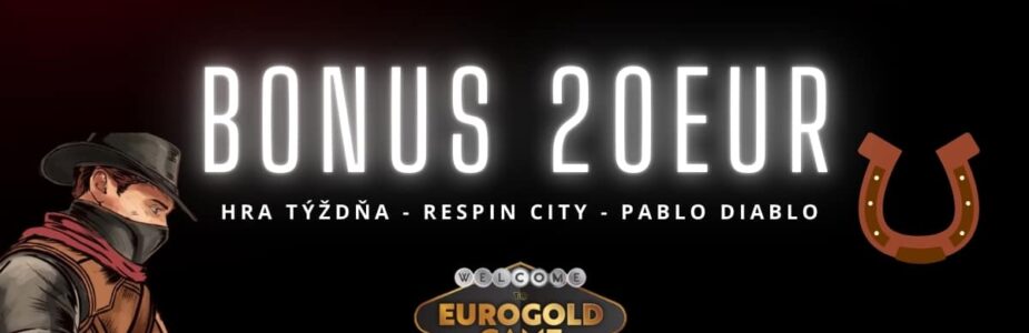 Bonus 20€ v Eurogold kasíne