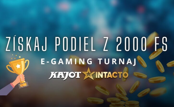 E-gaming turnaj o 2000 FS v KajotIntacto kasíne