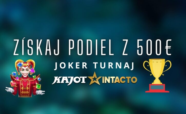 Joker turnaj v KajotIntacto kasíne