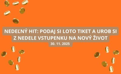 Loto nedeľa je zas tu a s ňou aj nedeľné Loto výhry