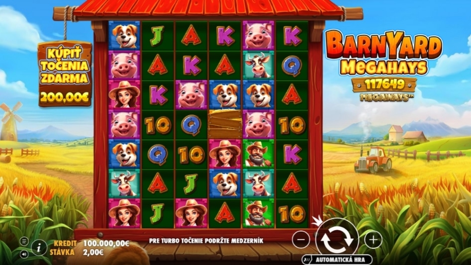 Barnyard Megahays Megaways™ od Pragmatic Play