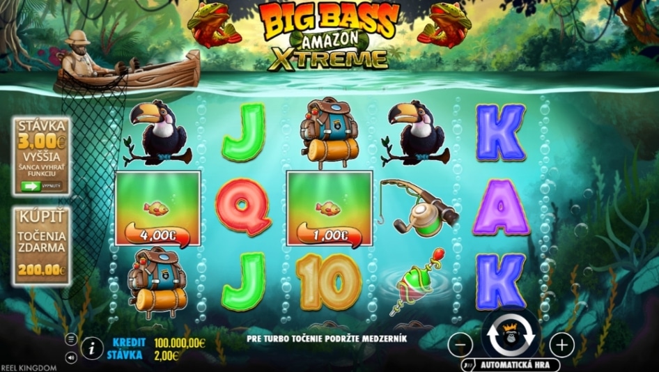 Big Bass Amazon Xtreme™ od Pragmatic Play
