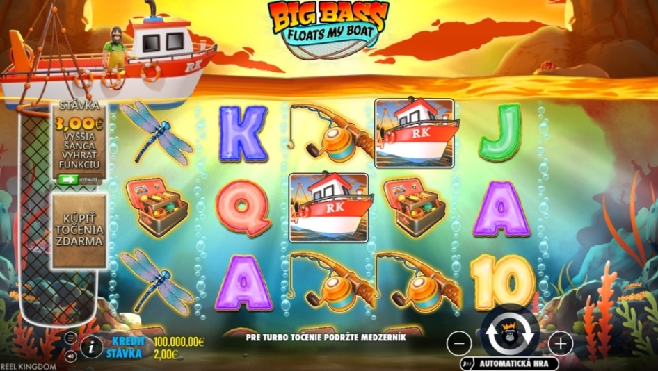Big Bass Floats My Boat od Pragmatic Play