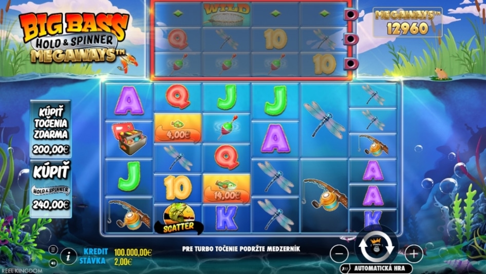 Big Bass Hold & Spinner Megaways™ od Pragmatic Play