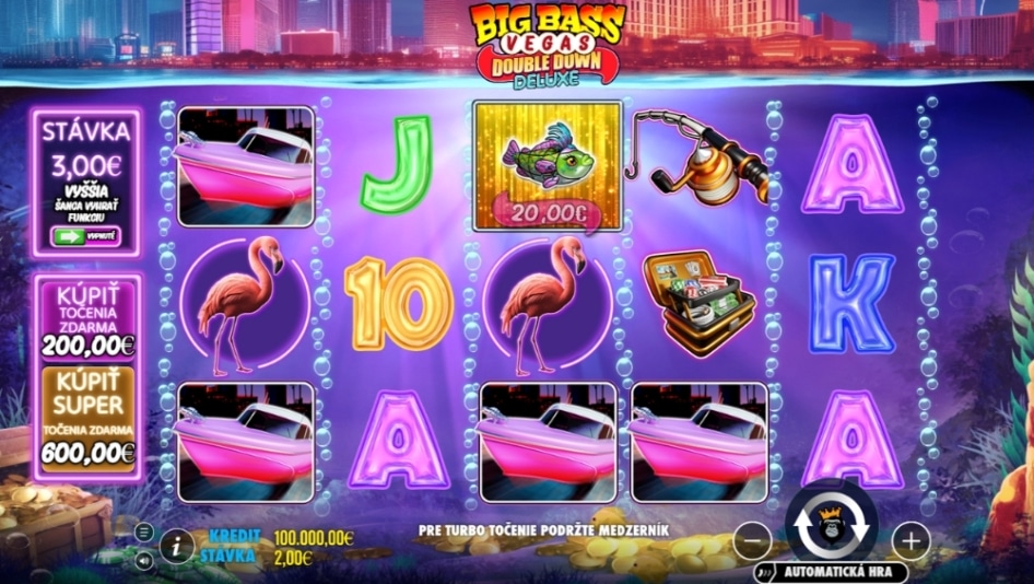 Big Bass Vegas Double Down Deluxe od Pragmatic Play