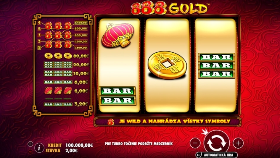 888 Gold™ od Pragmatic Play