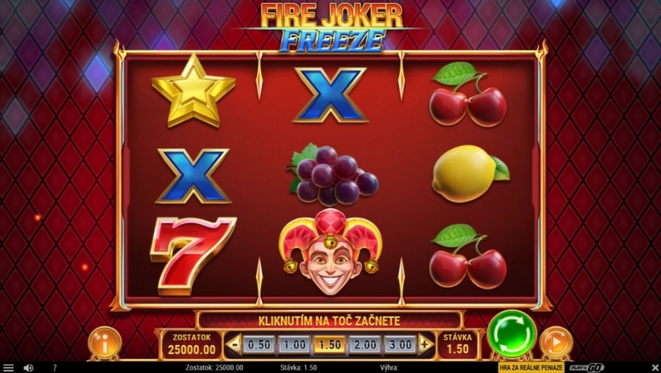 Fire Joker Freeze od Play’n GO