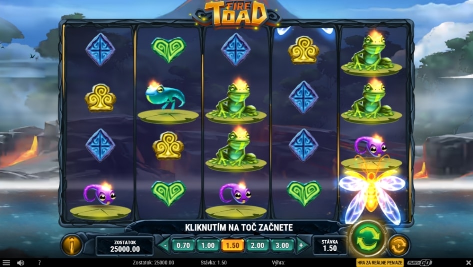 Fire Toad od Play’n GO