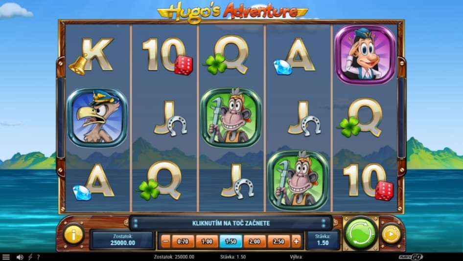 Hugo's Adventure od Play’n GO