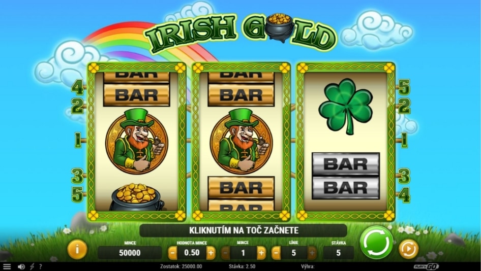 Irish Gold od Play’n GO