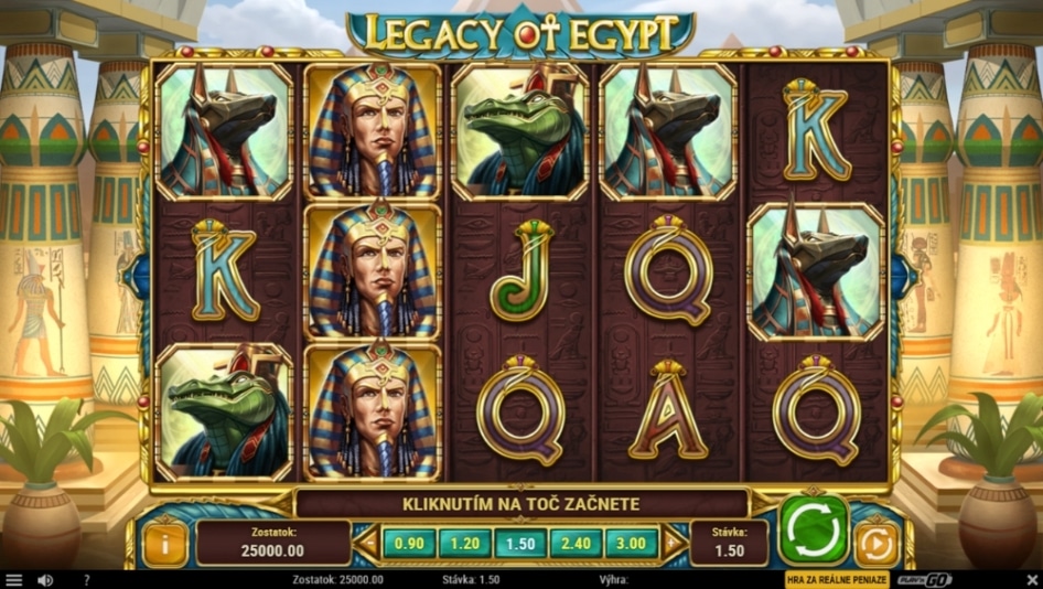 Legacy of Egypt od Play’n GO