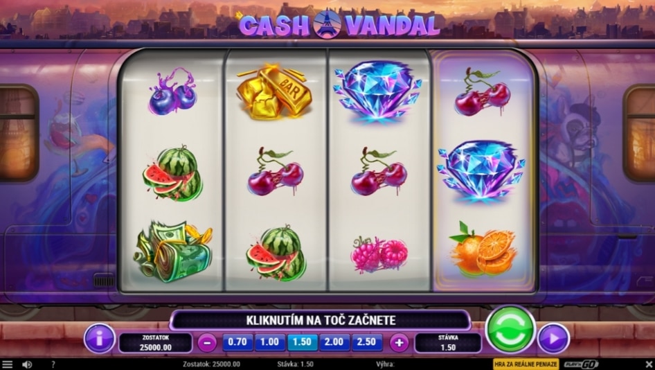 Cash Vandal od Play’n GO