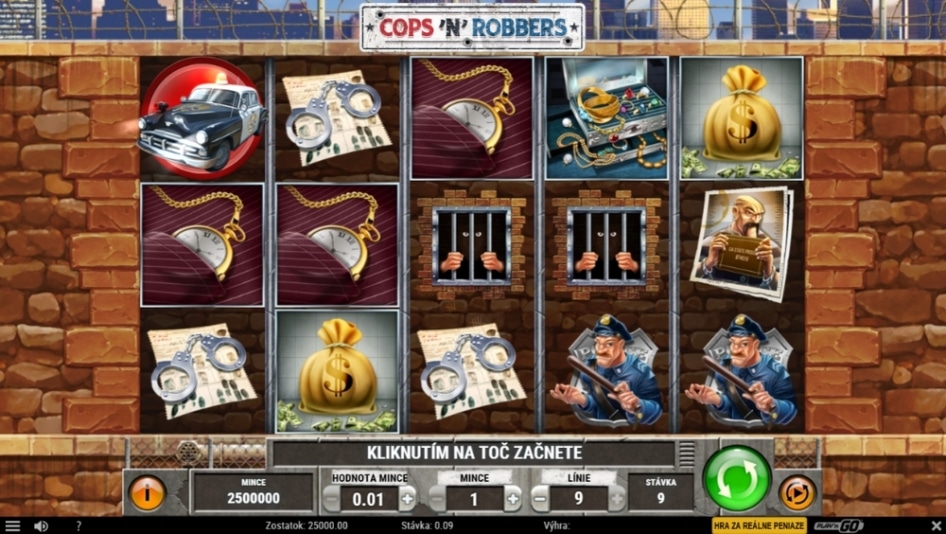 Cops'n'Robbers od Play’n GO