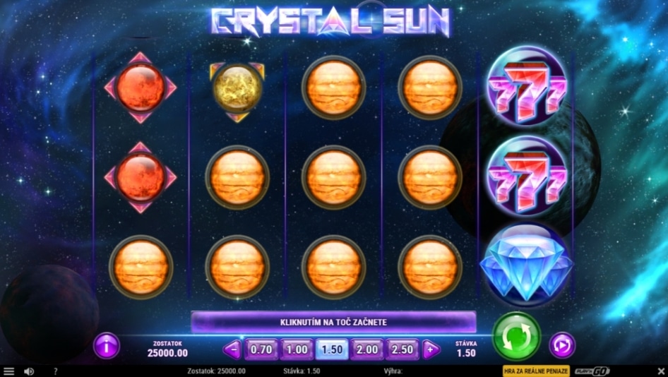 Crystal Sun od Play’n GO
