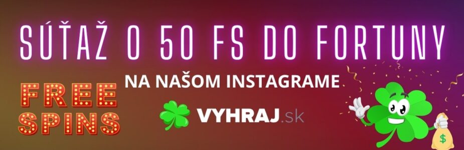 Súťaž o 50 FS na instagrame