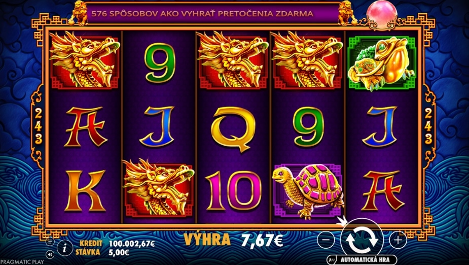 téma a symboly 5 lions™