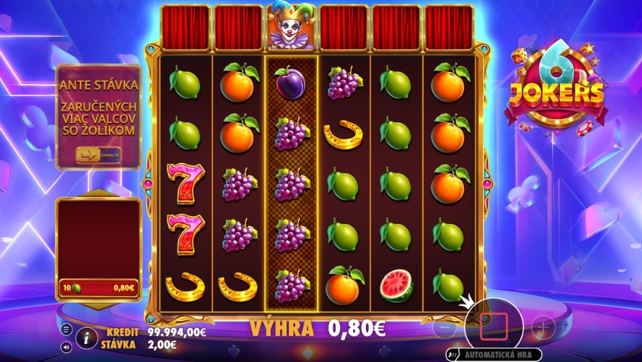 Téma a symboly 6 jokers