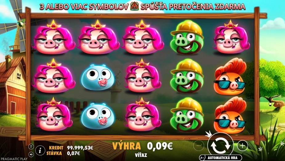 Téma a symboly 7 piggies™