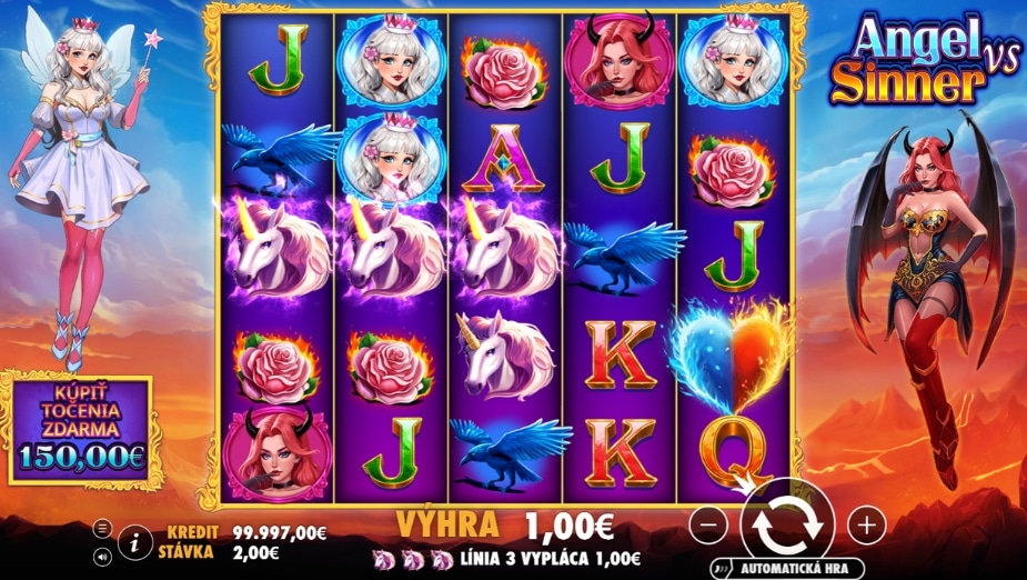 Téma a symboly Angel vs Sinner