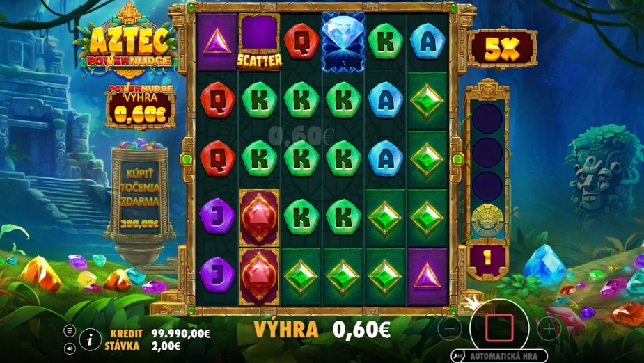 Téma a symboly Aztec Powernudge