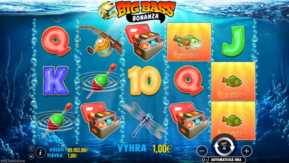 Téma a symboly Big Bass Bonanza™
